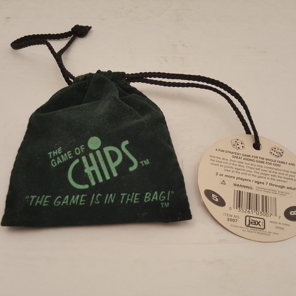 The Game of Chips by JAX | The Game Is In The Bag For 2 or More Players …
